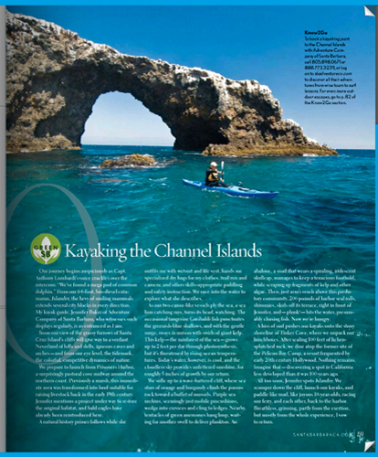 Channel Islands Kayaking
